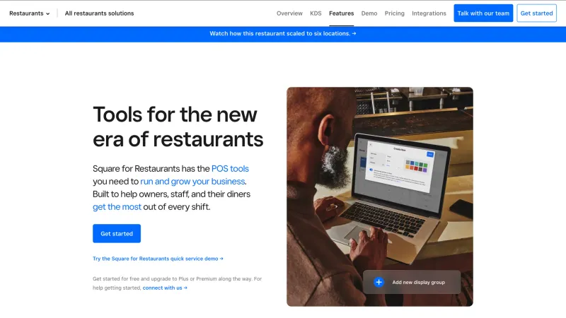 Square — Fintech, интерфейс, скриншот 1004