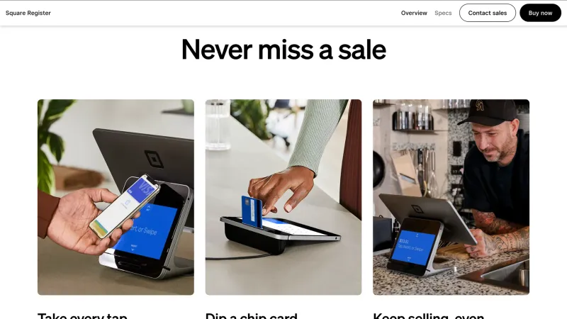Square — Fintech, интерфейс, скриншот 1022