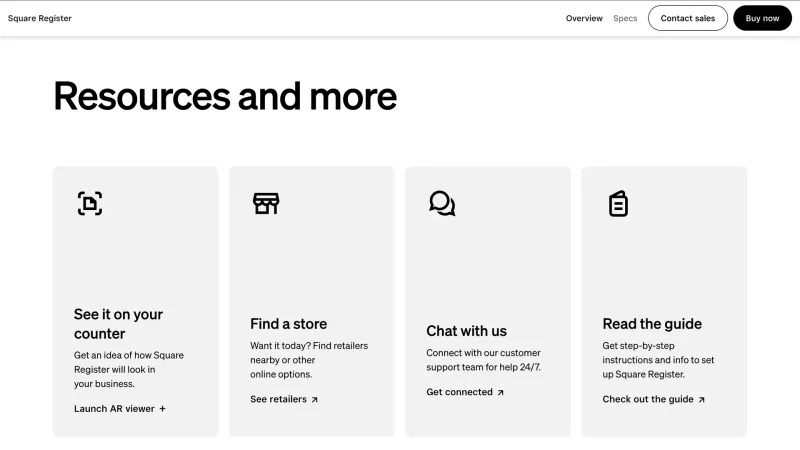 Square — Fintech, интерфейс, скриншот 1038