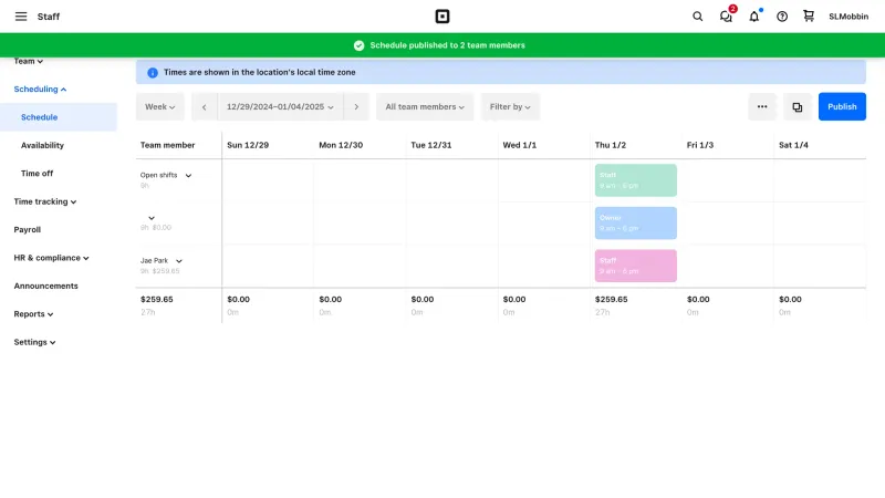 Square — Fintech, интерфейс, скриншот 1064