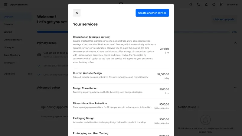 Square — Fintech, интерфейс, скриншот 1081