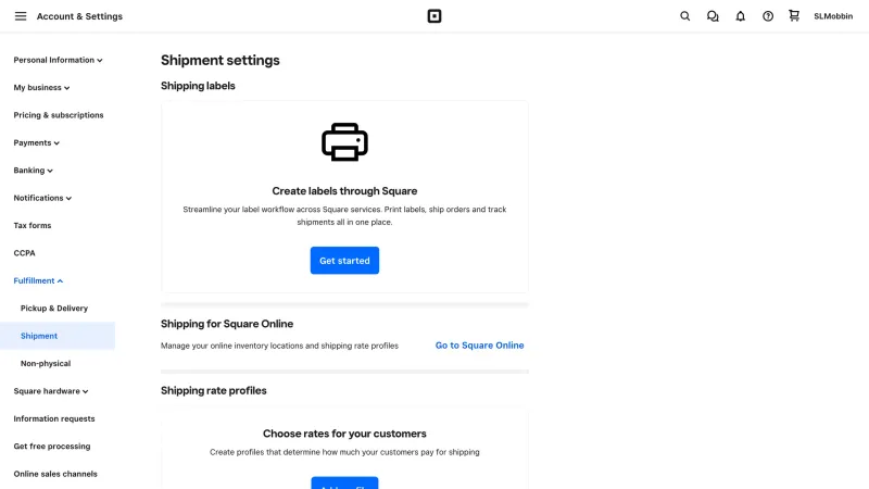 Square — Fintech, интерфейс, скриншот 1109