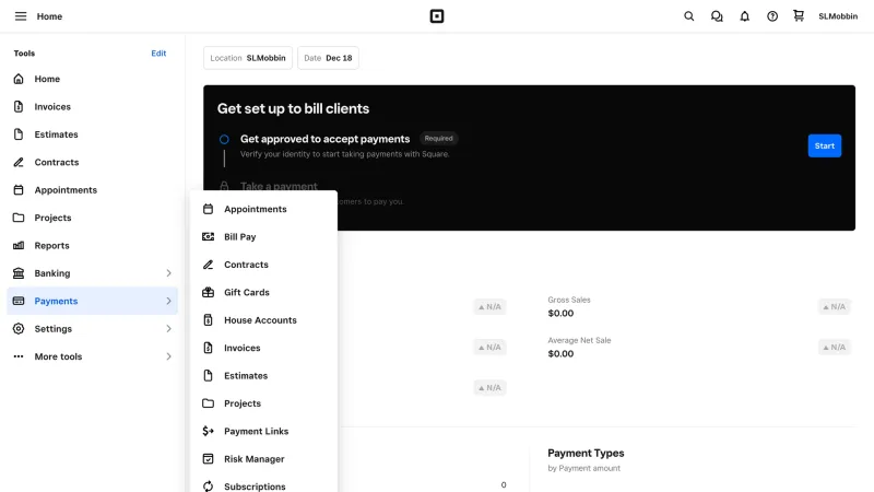 Square — Fintech, интерфейс, скриншот 1126
