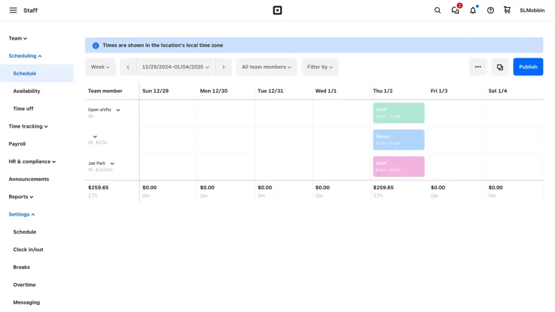 Square — Fintech, интерфейс, скриншот 1143