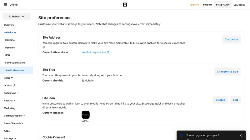 Square — Fintech, интерфейс, скриншот 1163