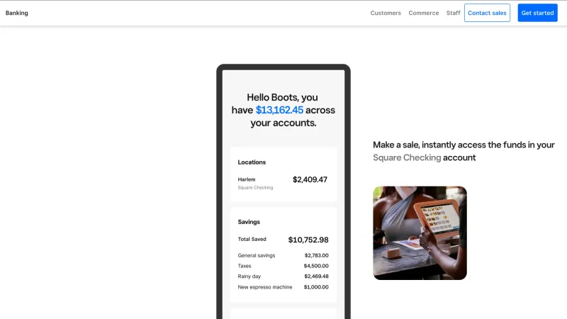 Square — Fintech, интерфейс, скриншот 1178