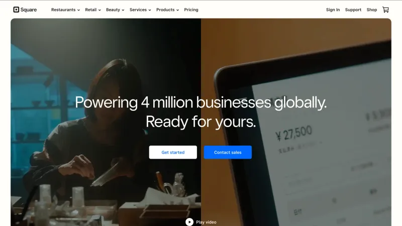Square — Fintech, интерфейс, скриншот 1190