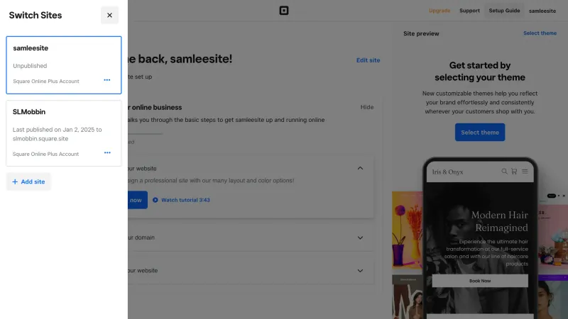 Square — Fintech, интерфейс, скриншот 1203