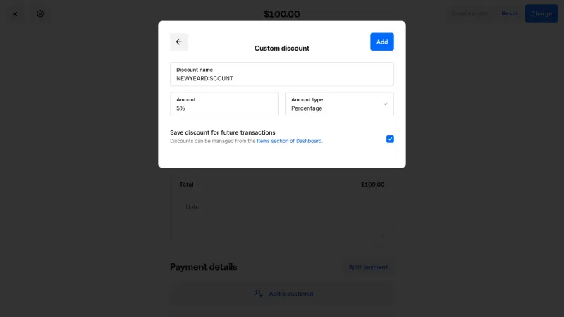 Square — Fintech, интерфейс, скриншот 1233