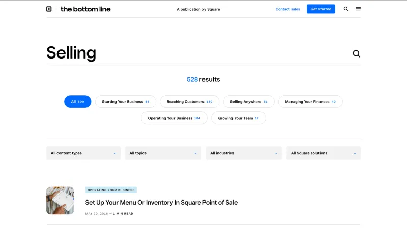 Square — Fintech, интерфейс, скриншот 1234