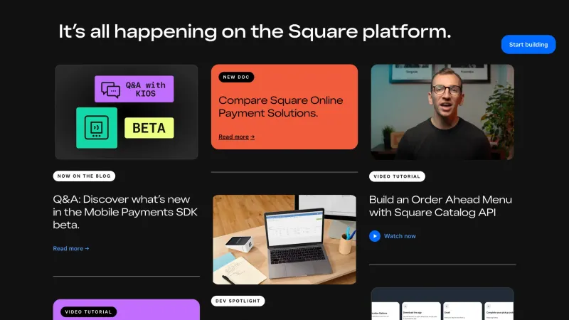 Square — Fintech, интерфейс, скриншот 1235