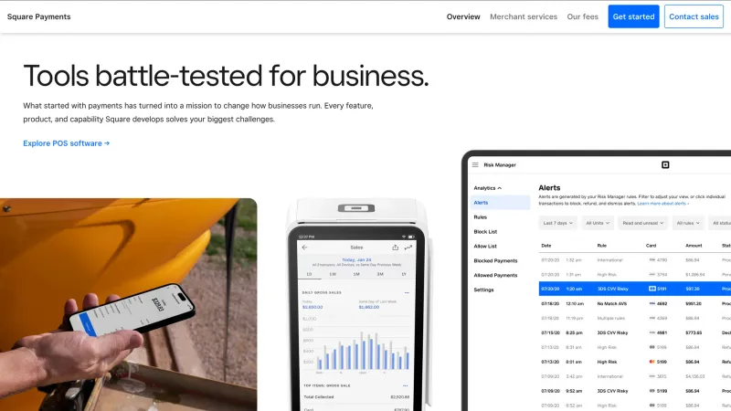 Square — Fintech, интерфейс, скриншот 1236