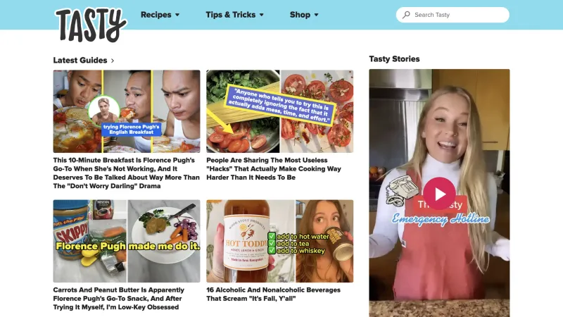 Tasty — Food & Drink, интерфейс, скриншот 8/141