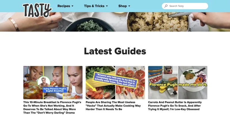 Tasty — Food & Drink, интерфейс, скриншот 11/141