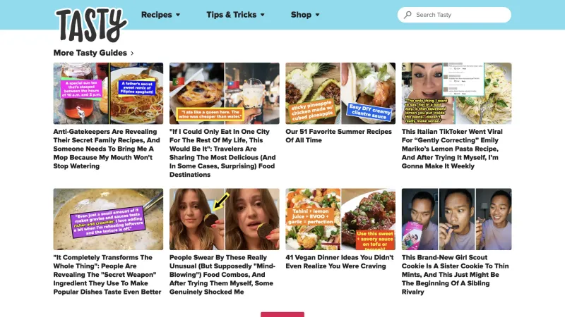 Tasty — Food & Drink, интерфейс, скриншот 12/141