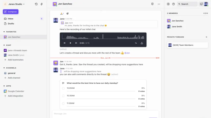 Threads — Social, интерфейс, скриншот 11/693