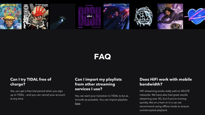 TIDAL — Entertainment, интерфейс, скриншот 4/485