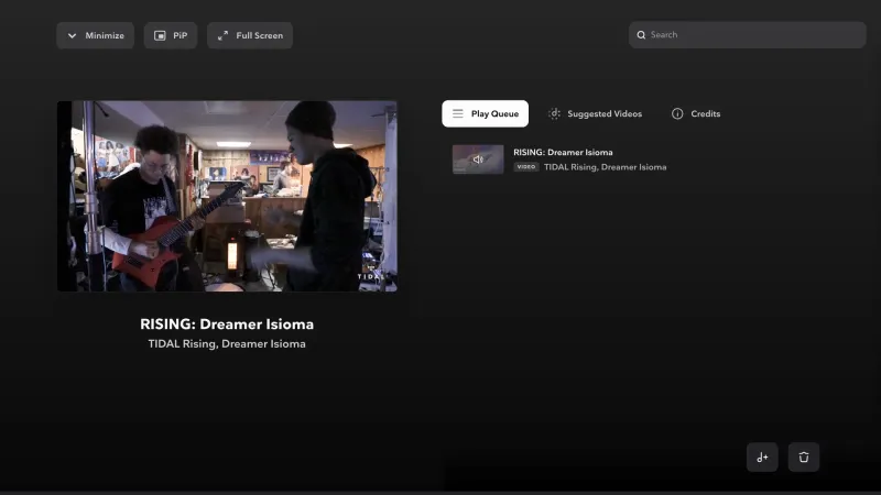 TIDAL — Entertainment, интерфейс, скриншот 6/485