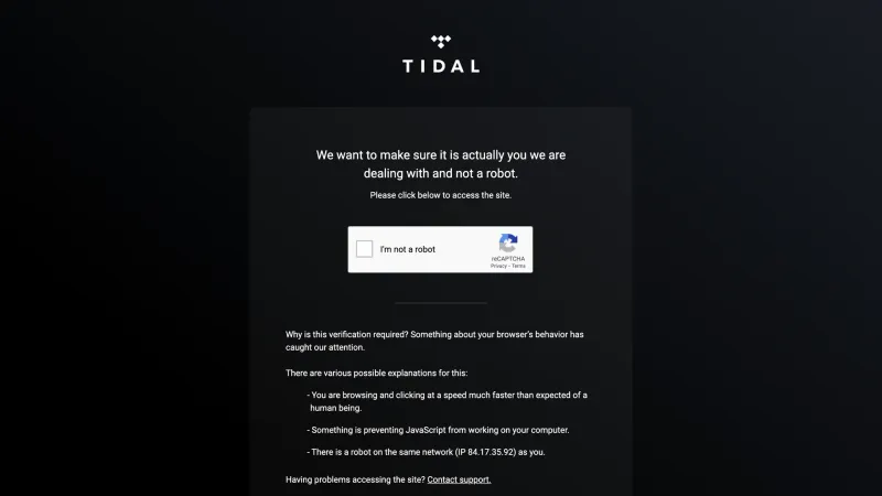 TIDAL — Entertainment, интерфейс, скриншот 9/485