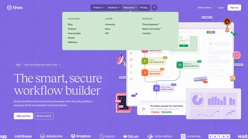 Tines — Security, интерфейс, скриншот 8/532