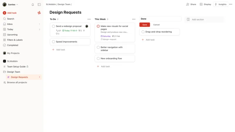 Todoist — Productivity, интерфейс, скриншот 7/364