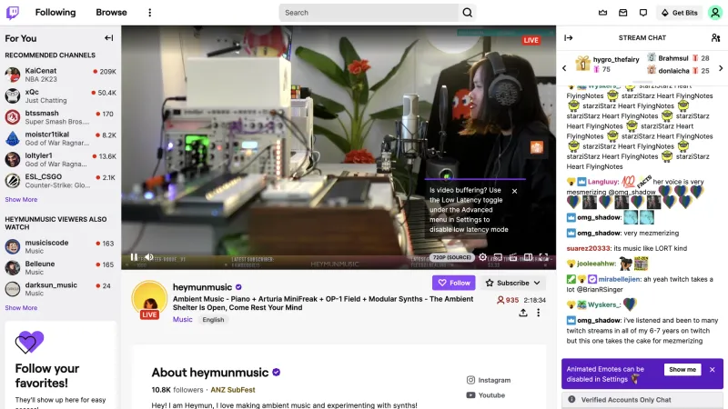 Twitch — Entertainment, интерфейс, скриншот 9/534