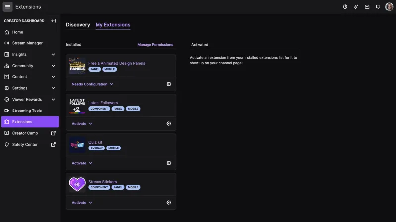 Twitch — Entertainment, интерфейс, скриншот 11/534