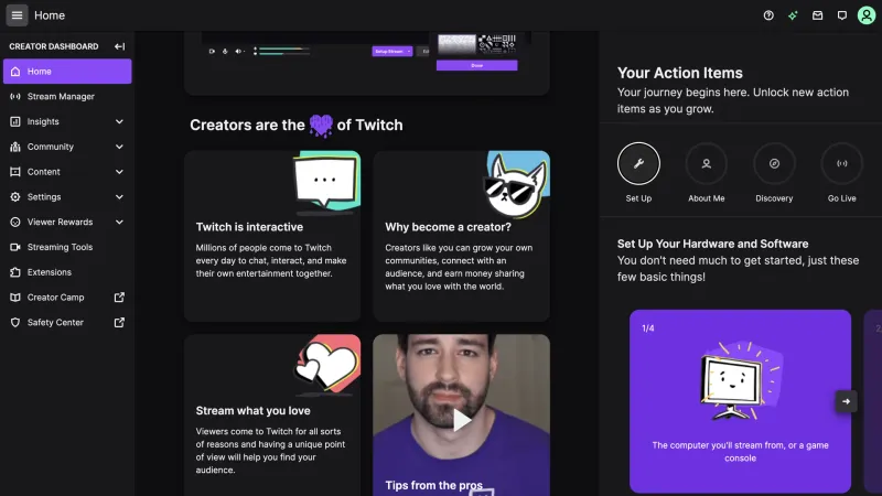 Twitch — Entertainment, интерфейс, скриншот 12/534