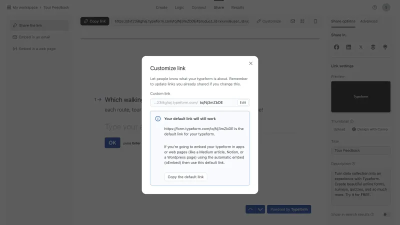 Typeform — Marketing, интерфейс, скриншот 11/430