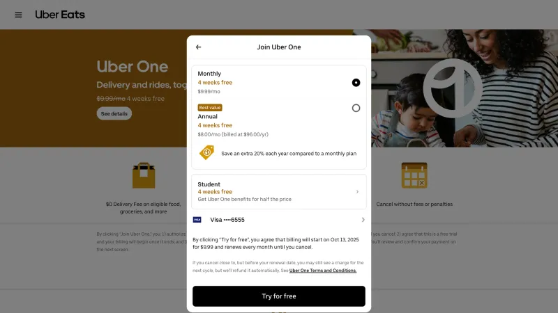 Uber Eats — Food & Drink, интерфейс, скриншот 5/256