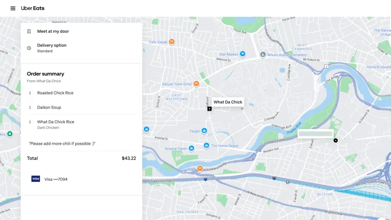 Uber Eats — Food & Drink, интерфейс, скриншот 11/256
