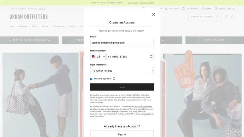 Urban Outfitters — E-commerce, интерфейс, скриншот 3/153
