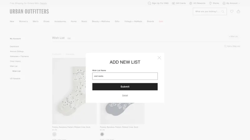 Urban Outfitters — E-commerce, интерфейс, скриншот 11/153