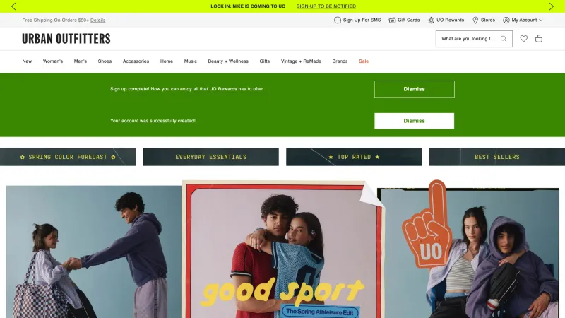 Urban Outfitters — E-commerce, интерфейс, скриншот 12/153
