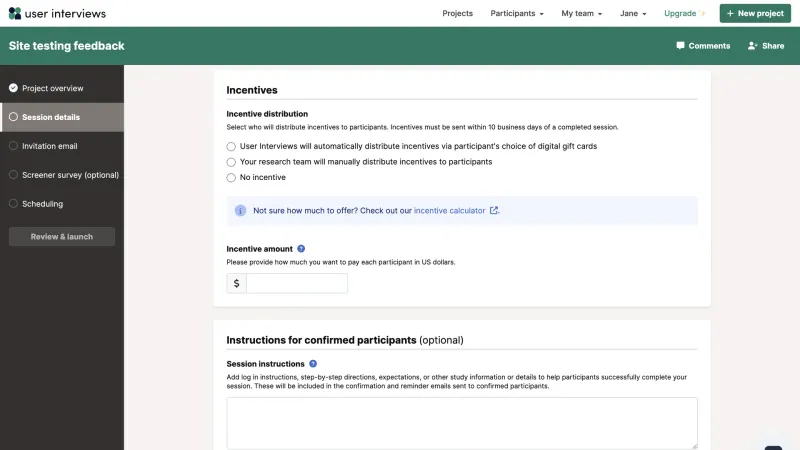 User Interviews — Design, интерфейс, скриншот 9/690