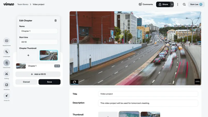 Vimeo — Entertainment, интерфейс, скриншот 2/457