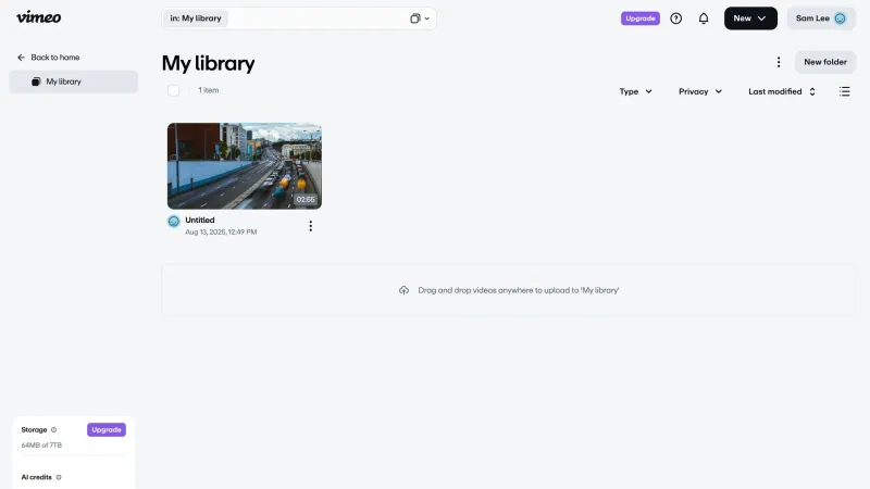 Vimeo — Entertainment, интерфейс, скриншот 7/457