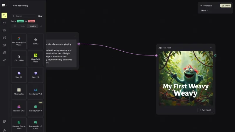 Weavy — Developer Tools, интерфейс, скриншот 12/180