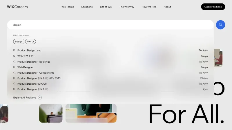 Wix — Design, интерфейс, скриншот 3/1535