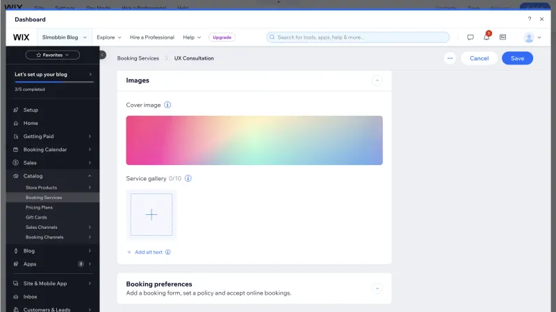 Wix — Design, интерфейс, скриншот 6/1535