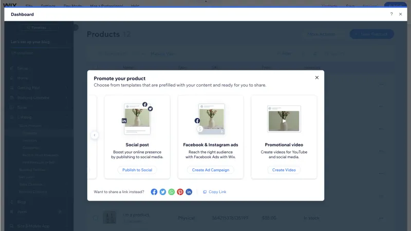 Wix — Design, интерфейс, скриншот 7/1535