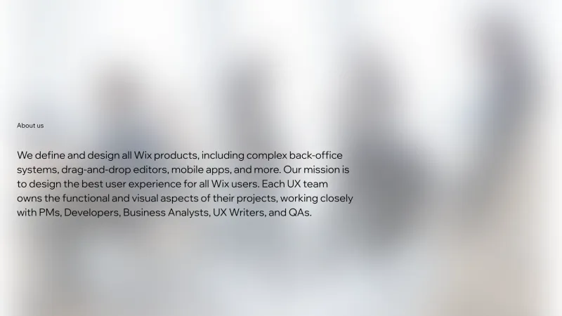 Wix — Design, интерфейс, скриншот 12/1535