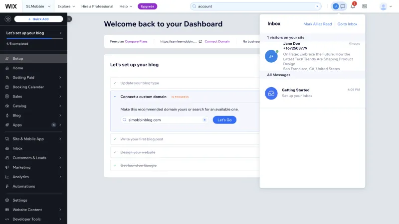 Wix — Design, интерфейс, скриншот 1001