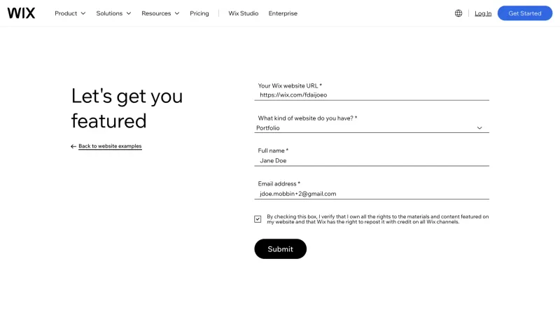 Wix — Design, интерфейс, скриншот 1006
