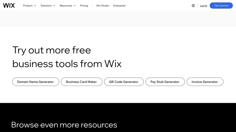 Wix — Design, интерфейс, скриншот 1011