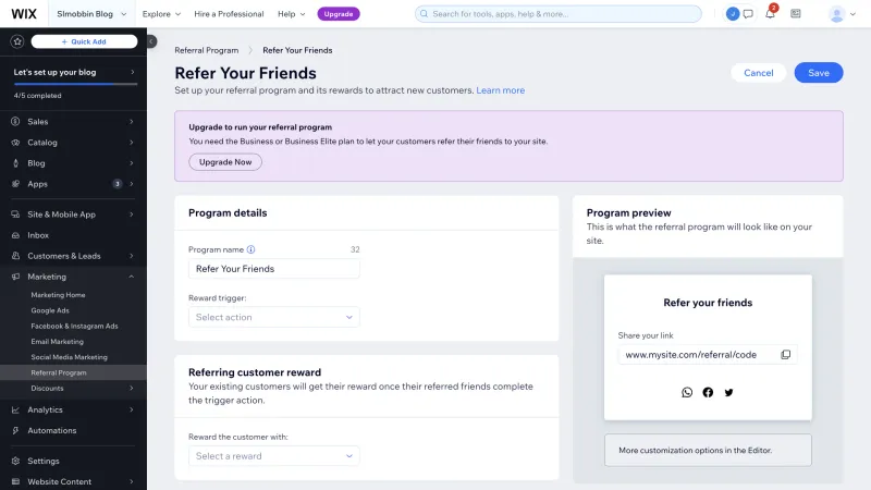 Wix — Design, интерфейс, скриншот 1016