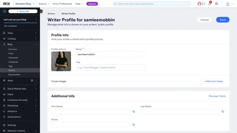 Wix — Design, интерфейс, скриншот 1077