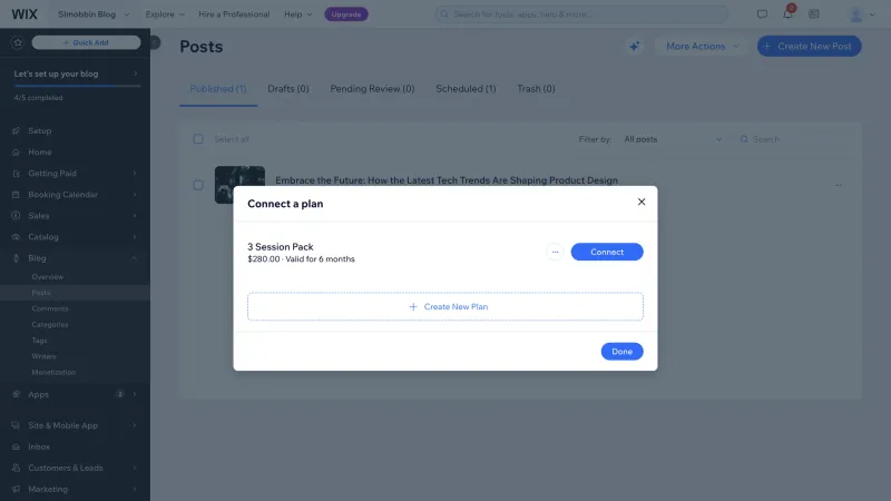 Wix — Design, интерфейс, скриншот 1082