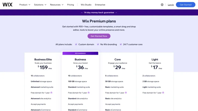 Wix — Design, интерфейс, скриншот 1089