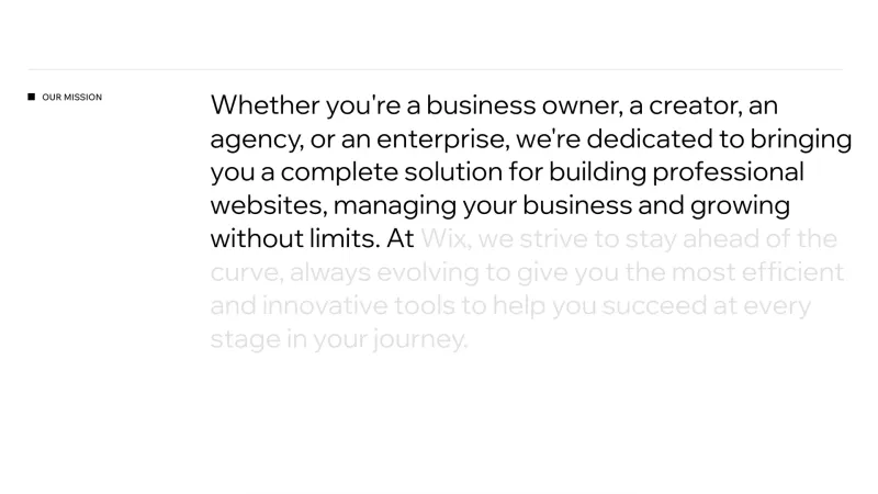Wix — Design, интерфейс, скриншот 1093